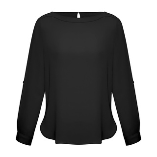 WORKWEAR, SAFETY & CORPORATE CLOTHING SPECIALISTS Ladies Madison Boatneck Blouse