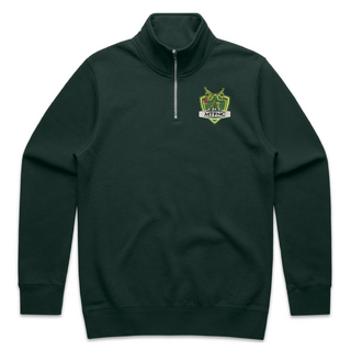 WORKWEAR, SAFETY & CORPORATE CLOTHING SPECIALISTS Mens Stencil Half Zip Crew