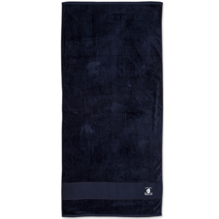 WORKWEAR, SAFETY & CORPORATE CLOTHING SPECIALISTS Terry Velour Bath Towel 75x150cm - Navy