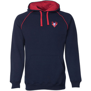 WORKWEAR, SAFETY & CORPORATE CLOTHING SPECIALISTS JB's CONTRAST FLEECY HOODIE