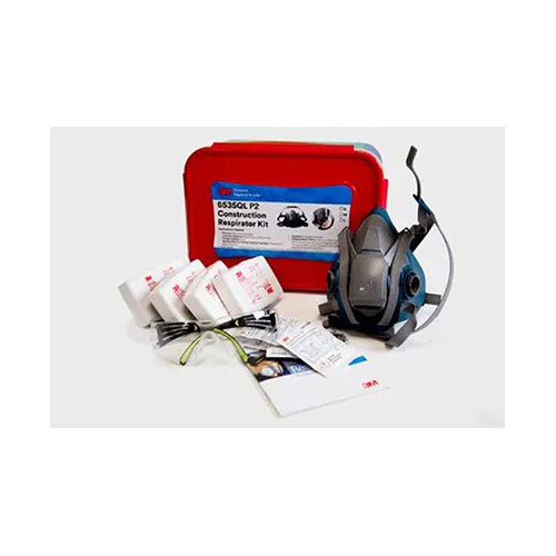 WORKWEAR, SAFETY & CORPORATE CLOTHING SPECIALISTS - 3M™ Half Face Respirator Starter Kits -Construction Respirator Kit P2