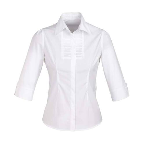 WORKWEAR, SAFETY & CORPORATE CLOTHING SPECIALISTS - Berlin Ladies Shirt - 3/4 Sleeve