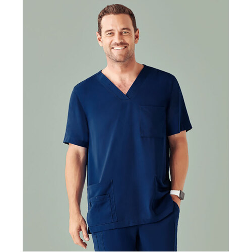 WORKWEAR, SAFETY & CORPORATE CLOTHING SPECIALISTS - Avery Mens V-Neck Scrub Top