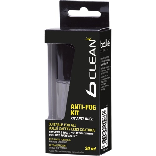 WORKWEAR, SAFETY & CORPORATE CLOTHING SPECIALISTS - B200 New B-Clean Anti-Fog Kit - With 30ml Anti-Fog Solution & 1 Microfiber Cloth (Replace 1651200)