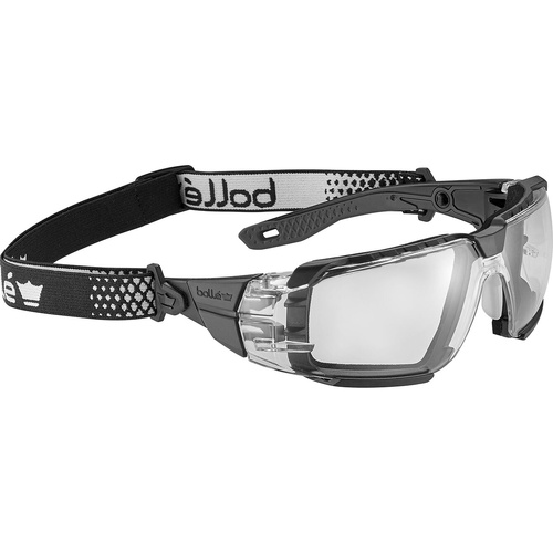 WORKWEAR, SAFETY & CORPORATE CLOTHING SPECIALISTS - RUSH+ 2.0 XP Clear PC lens PLATINUM AS/AF