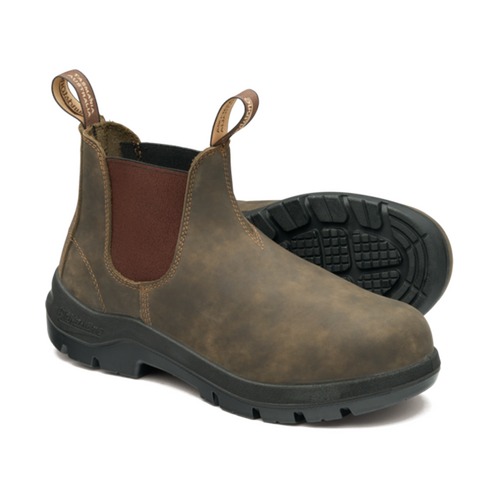 WORKWEAR, SAFETY & CORPORATE CLOTHING SPECIALISTS - 730 Elastic Sided - Rustic Brown - Non-Safety