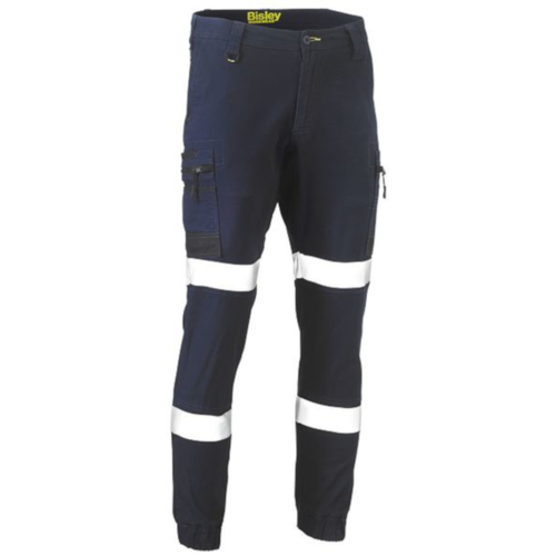 WORKWEAR, SAFETY & CORPORATE CLOTHING SPECIALISTS - FLEX AND MOVE  TAPED STRETCH CARGO CUFFED PANTS