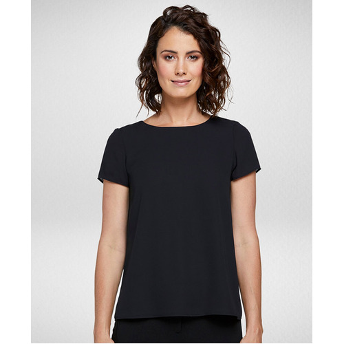 WORKWEAR, SAFETY & CORPORATE CLOTHING SPECIALISTS - Harmony - Loose Fit Blouse - Short Sleeve
