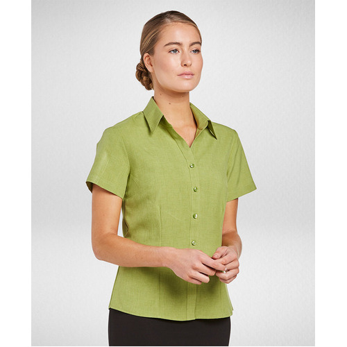 WORKWEAR, SAFETY & CORPORATE CLOTHING SPECIALISTS - Climate Smart - Semi Fit Short Sleeve Blouse