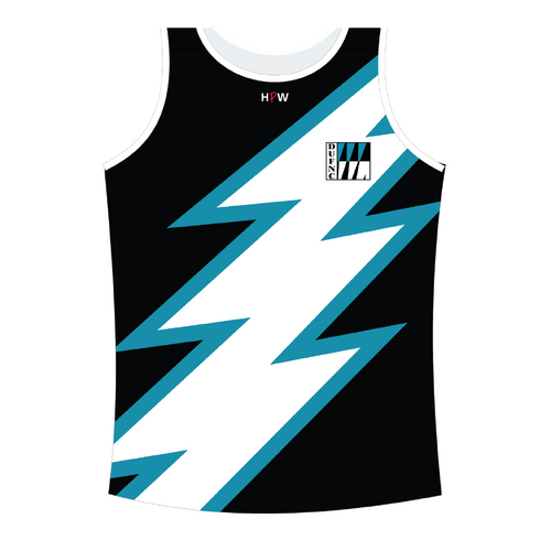 WORKWEAR, SAFETY & CORPORATE CLOTHING SPECIALISTS - Training Singlet B Ladies Sublimated Dookie United FNC Razorback - Black