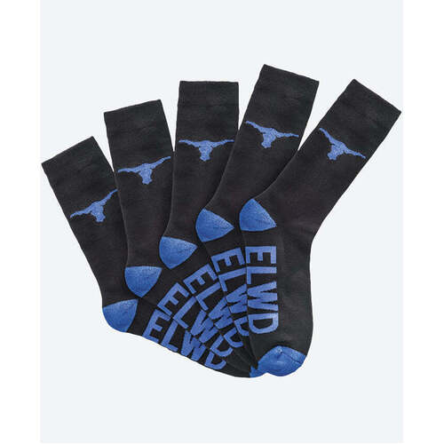 WORKWEAR, SAFETY & CORPORATE CLOTHING SPECIALISTS - WORKWEAR CREW SOCK 5 PK