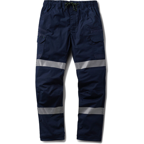 WORKWEAR, SAFETY & CORPORATE CLOTHING SPECIALISTS - WP-12T - Taped Elastic Waist Stretch Ripstop Work Pant