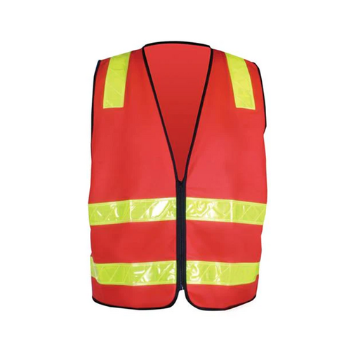 WORKWEAR, SAFETY & CORPORATE CLOTHING SPECIALISTS - Mulga Vic Roads Reflective Vest with Zip