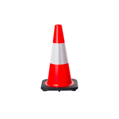 WORKWEAR, SAFETY & CORPORATE CLOTHING SPECIALISTS - 450mm Orange Reflective Traffic Cone