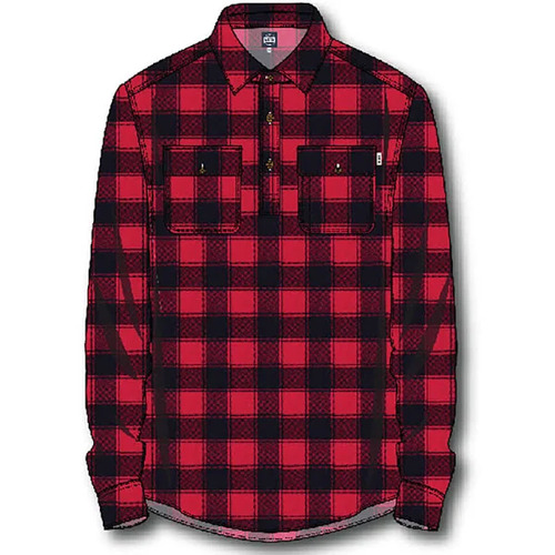 WORKWEAR, SAFETY & CORPORATE CLOTHING SPECIALISTS - Milton Closed Front Flannelette Shirt