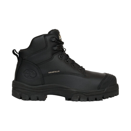 WORKWEAR, SAFETY & CORPORATE CLOTHING SPECIALISTS - AT 45 - 130mm Zip Side Lace Up Hiker - 45-640Z