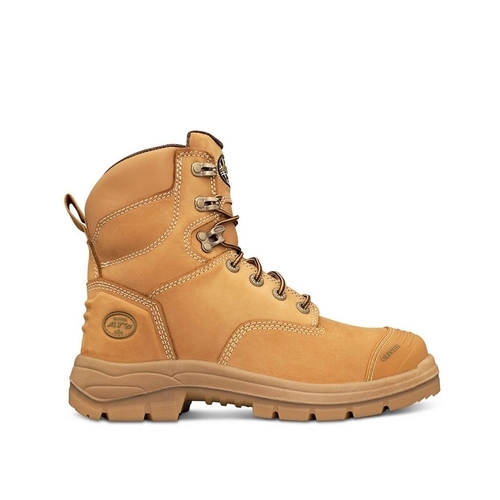 WORKWEAR, SAFETY & CORPORATE CLOTHING SPECIALISTS - AT 55 - 150mm Lace Up Boot - Wheat