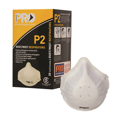 WORKWEAR, SAFETY & CORPORATE CLOTHING SPECIALISTS - P2 Respirators - Box of 20