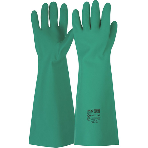 WORKWEAR, SAFETY & CORPORATE CLOTHING SPECIALISTS - Nitrile Gauntlets 45cm