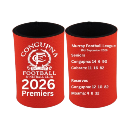 WORKWEAR, SAFETY & CORPORATE CLOTHING SPECIALISTS - Stubby Holder (Full Colour Sublimated) - 5mm Neoprene to suit 375mm Can