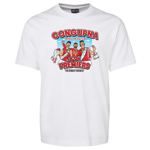 WORKWEAR, SAFETY & CORPORATE CLOTHING SPECIALISTS - 2024 Congupna Premiers Tee - Ladies