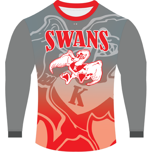 WORKWEAR, SAFETY & CORPORATE CLOTHING SPECIALISTS - Mens Sublimated T-Shirt Long Sleeve