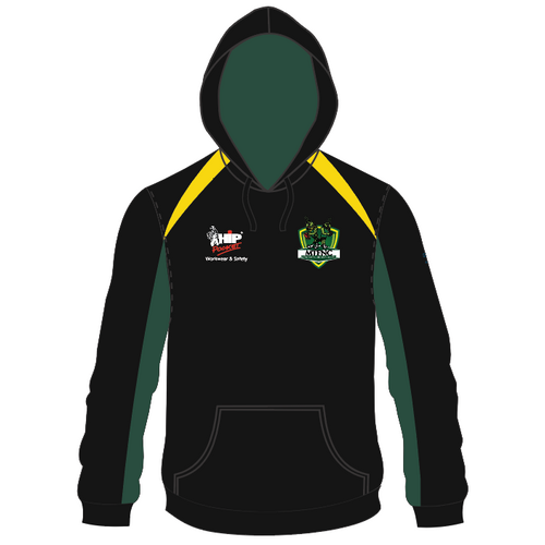 WORKWEAR, SAFETY & CORPORATE CLOTHING SPECIALISTS - Kids Sublimated Hoodie - No Zip - Black