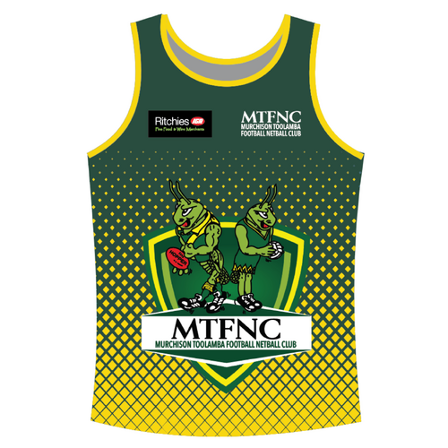 WORKWEAR, SAFETY & CORPORATE CLOTHING SPECIALISTS - Sublimated Singlet - Kids (**SPONSORS ARE YET TBC - LOGO / SPONSORS MAY CHANGE**)