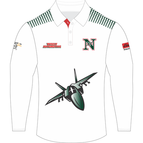 WORKWEAR, SAFETY & CORPORATE CLOTHING SPECIALISTS - Northerners Sublimated Long Sleeve Playing Shirts - White