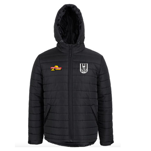 WORKWEAR, SAFETY & CORPORATE CLOTHING SPECIALISTS - JB's HOODED PUFFER JACKET