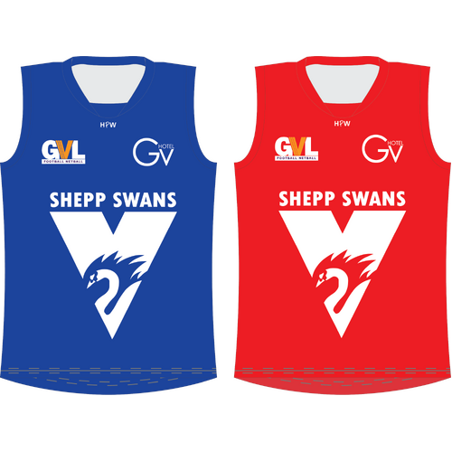 WORKWEAR, SAFETY & CORPORATE CLOTHING SPECIALISTS - Mens Sublimated Aussie Rules Jersey - Reversible -