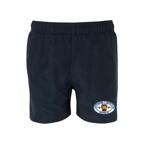 WORKWEAR, SAFETY & CORPORATE CLOTHING SPECIALISTS - Kids Sport Shorts - With Zips and No Lining--