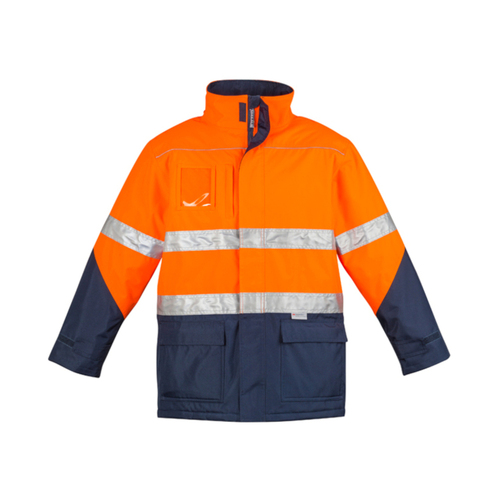 WORKWEAR, SAFETY & CORPORATE CLOTHING SPECIALISTS - Mens Hi Vis Storm Jacket