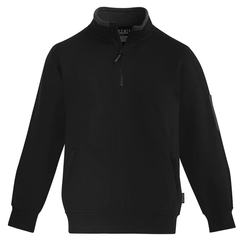 WORKWEAR, SAFETY & CORPORATE CLOTHING SPECIALISTS - Mens 1/4 Zip Brushed Fleece