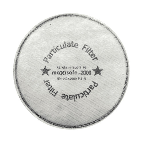 WORKWEAR, SAFETY & CORPORATE CLOTHING SPECIALISTS - MaxiGuard R2000-P3C P3 Carbon Particulate Filter - 2 Filters