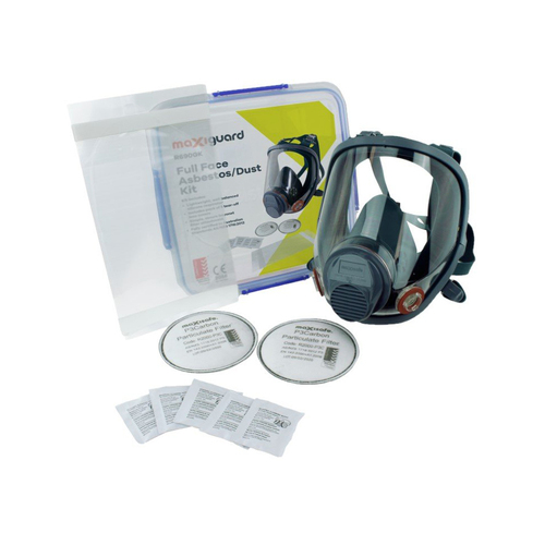 WORKWEAR, SAFETY & CORPORATE CLOTHING SPECIALISTS - Maxiguard Full Face Respirator Asbestos/Dust Kit