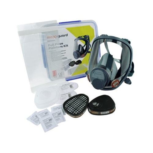 WORKWEAR, SAFETY & CORPORATE CLOTHING SPECIALISTS - Maxiguard Full Face Respirator Painters Kit