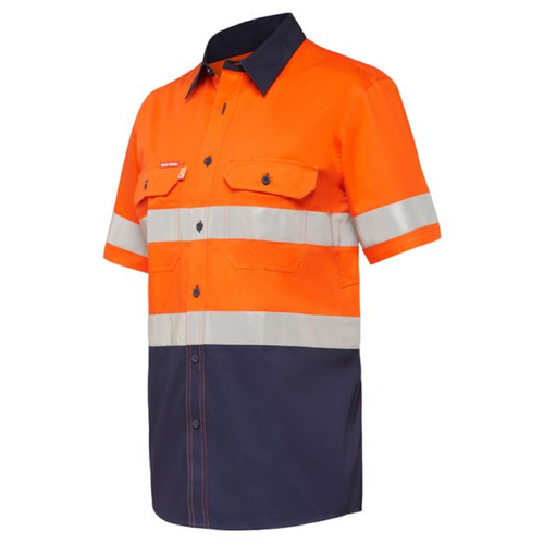 WORKWEAR, SAFETY & CORPORATE CLOTHING SPECIALISTS - S/S HV 2T TAPE SHIRT